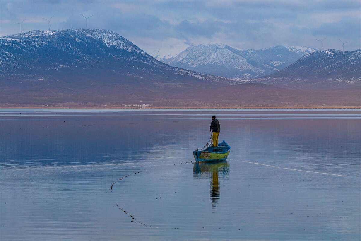 Konya’nın can çekişen değerinde balıkçıların umut mesaisi 7